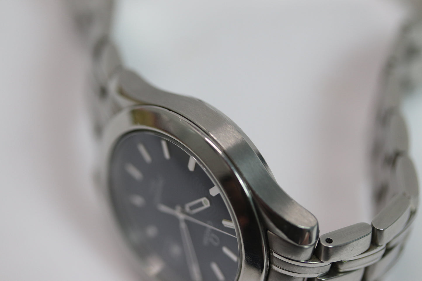 Omega Semaster 120m Quartz Watch 196.1501 Blue Dial 35mm From JPN 011 6313124