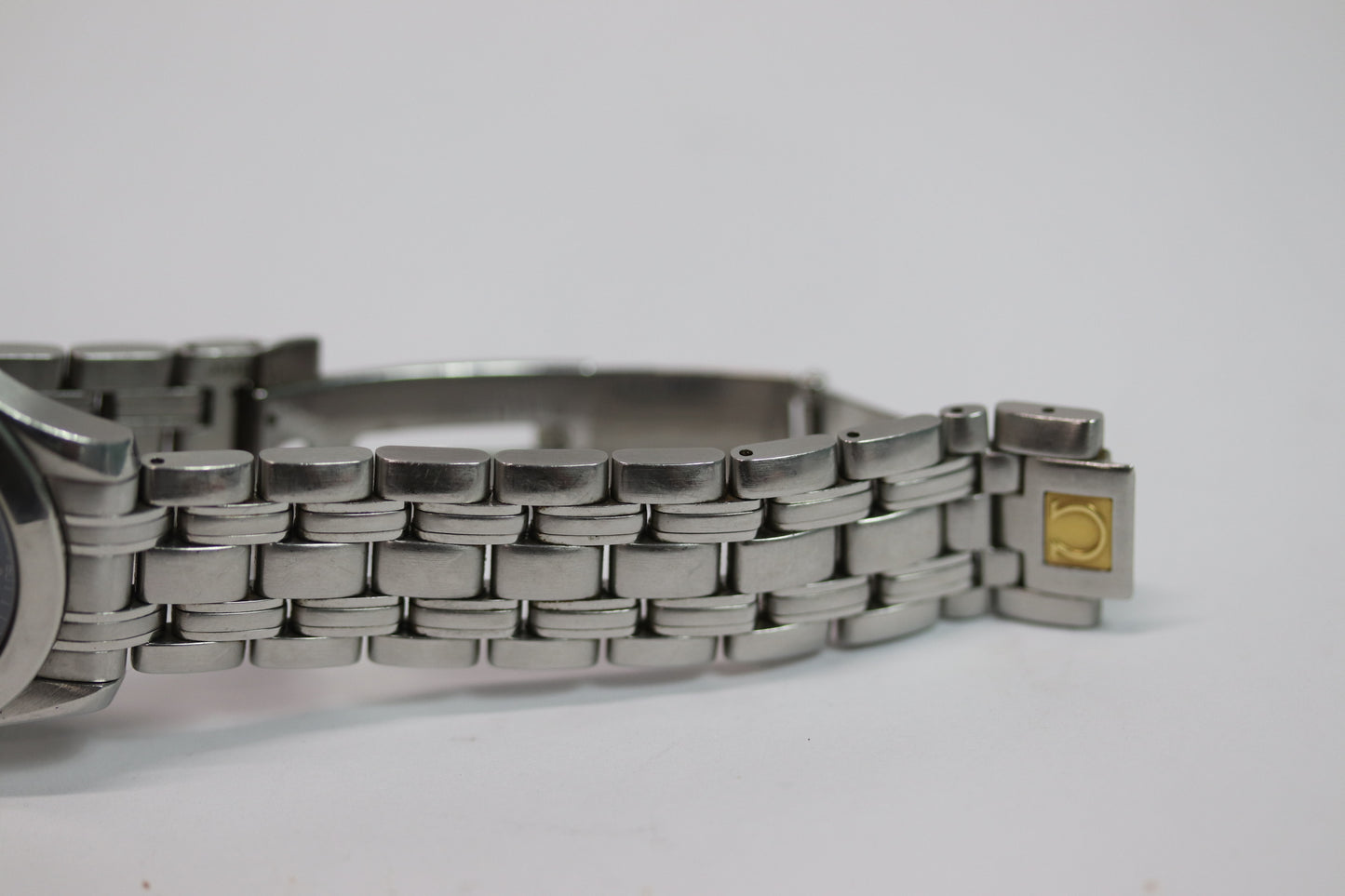 Omega Semaster 120m Quartz Watch 196.1501 Blue Dial 35mm From JPN 011 6313124