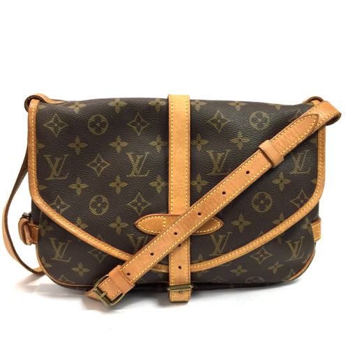 Louis Vuitton Monogram Saumur 30 Shoulder Cross Bag M42256 Japan 233 6266331
