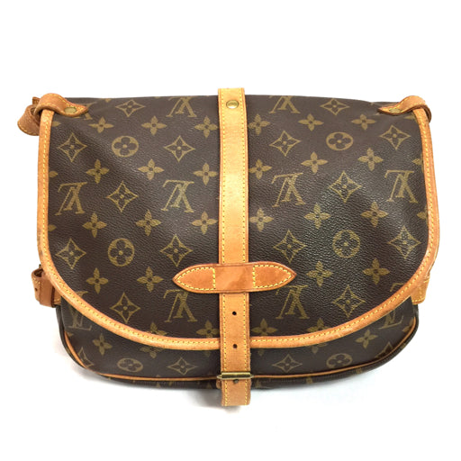 Louis Vuitton Monogram Saumur 30 Shoulder Cross Bag M42256 Japan 233 6266331