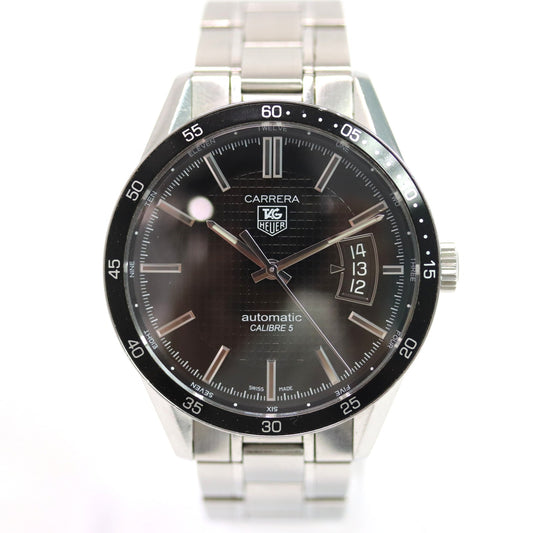 TAG Heuer Carrera Calibre5 Automatic Watch WV211M-0 40mm From Japan 011 6307798