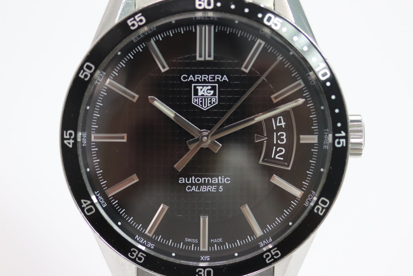 TAG Heuer Carrera Calibre5 Automatic Watch WV211M-0 40mm From Japan 011 6307798