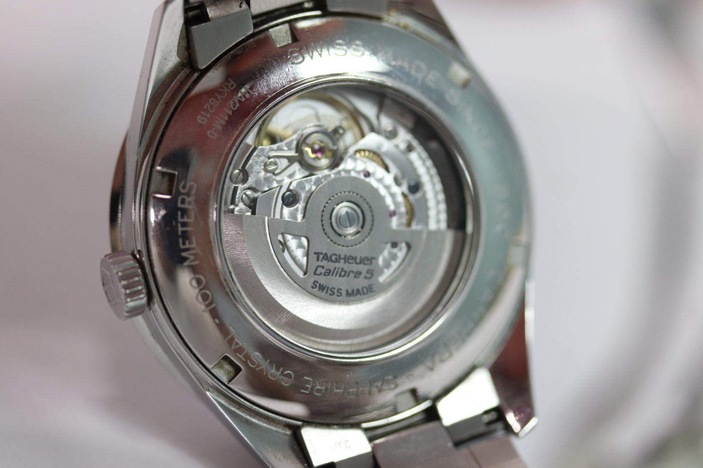 TAG Heuer Carrera Calibre5 Automatic Watch WV211M-0 40mm From Japan 011 6307798