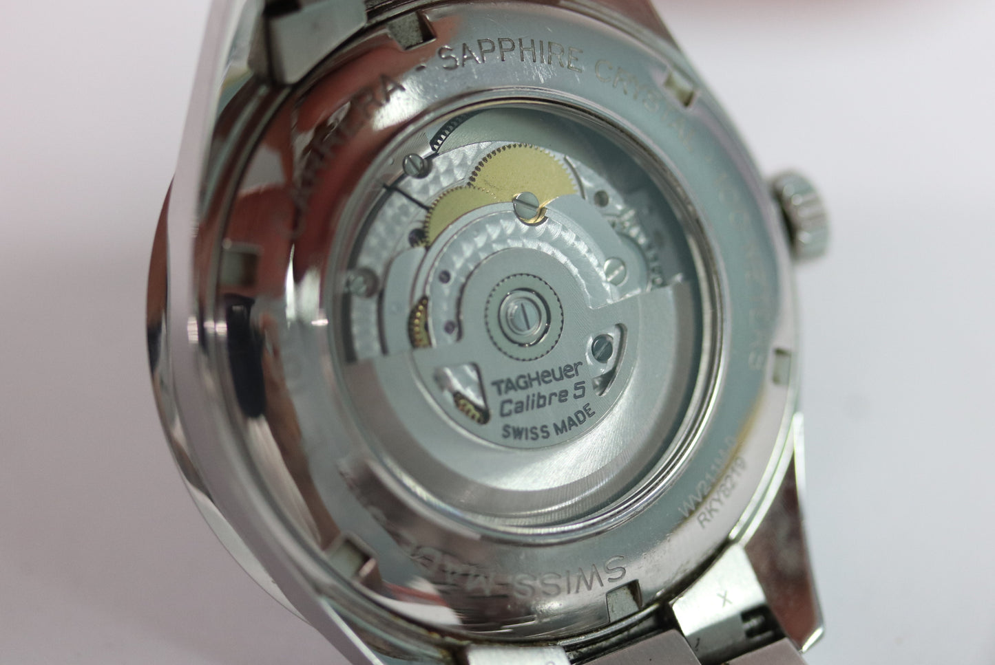 TAG Heuer Carrera Calibre5 Automatic Watch WV211M-0 40mm From Japan 011 6307798