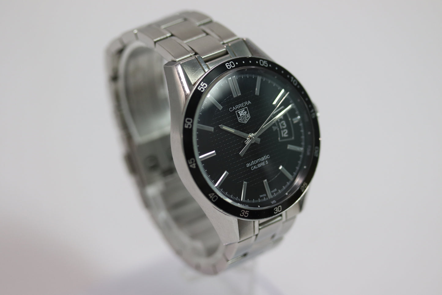 TAG Heuer Carrera Calibre5 Automatic Watch WV211M-0 40mm From Japan 011 6307798