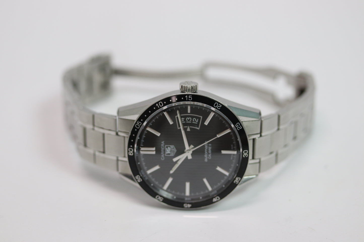 TAG Heuer Carrera Calibre5 Automatic Watch WV211M-0 40mm From Japan 011 6307798