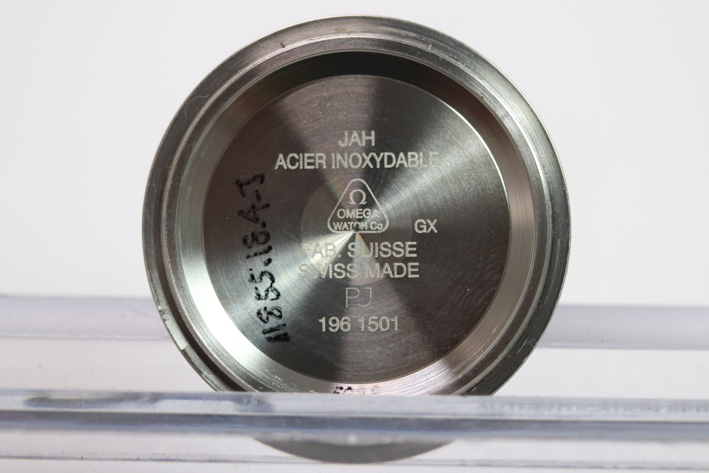 Omega Semaster 120m Quartz Watch 196.1501 Blue Dial 35mm From JPN 011 6313124