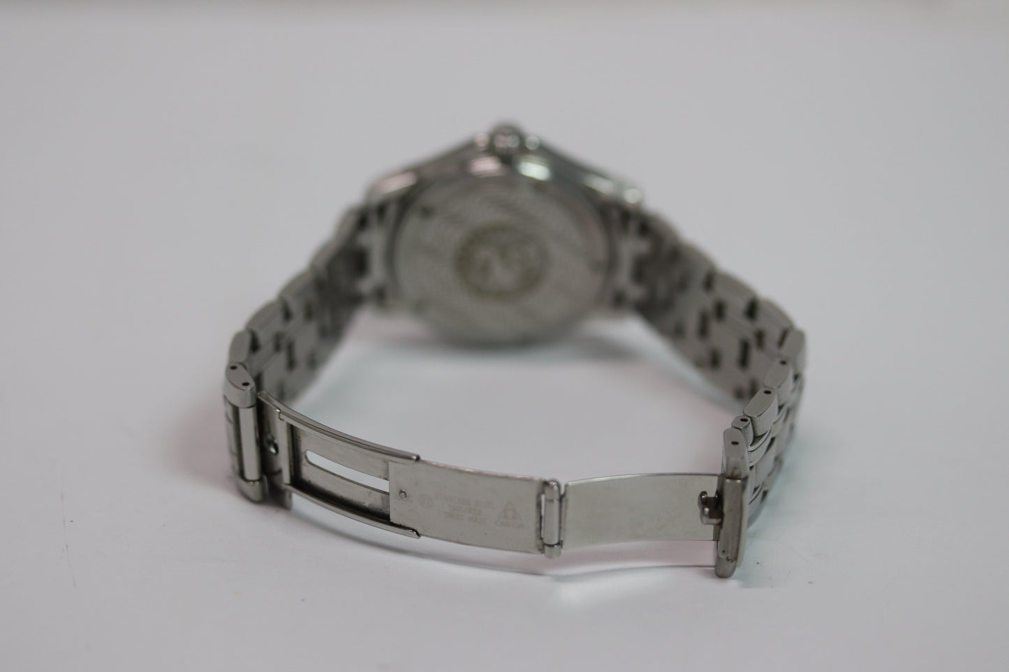 Omega Semaster 120m Quartz Watch 196.1501 Blue Dial 35mm From JPN 011 6313124