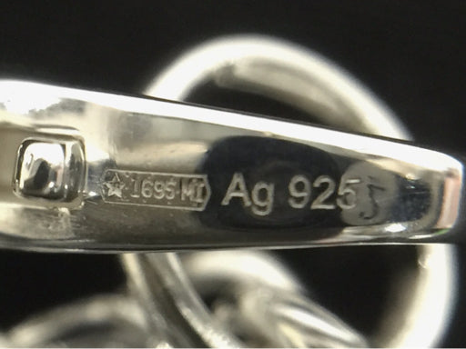 Gucci Interlocking G Chain Necklace Ag 925 Italy w/ Box From Japan 233 6258638