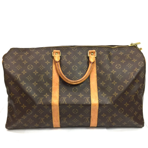 Louis Vuitton Monogram Keepall 50 Travel Boston Bag M41426 From JPN 233 6266327