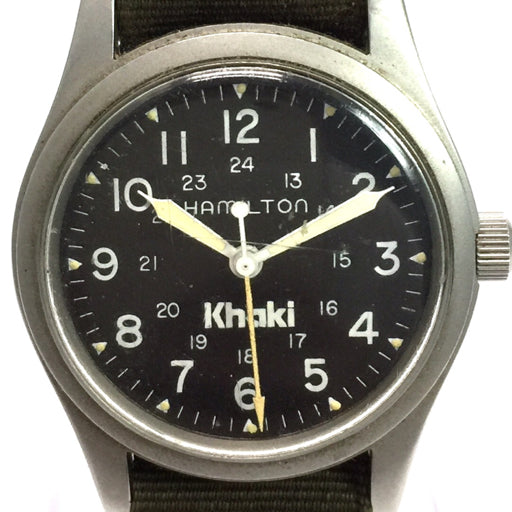 Hamilton Khaki Manual Watch 9415 33mm From Japan 054 6332988