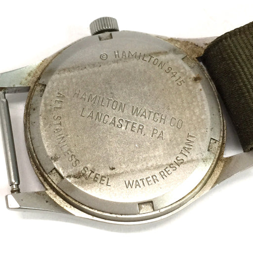 Hamilton Khaki Manual Watch 9415 33mm From Japan 054 6332988
