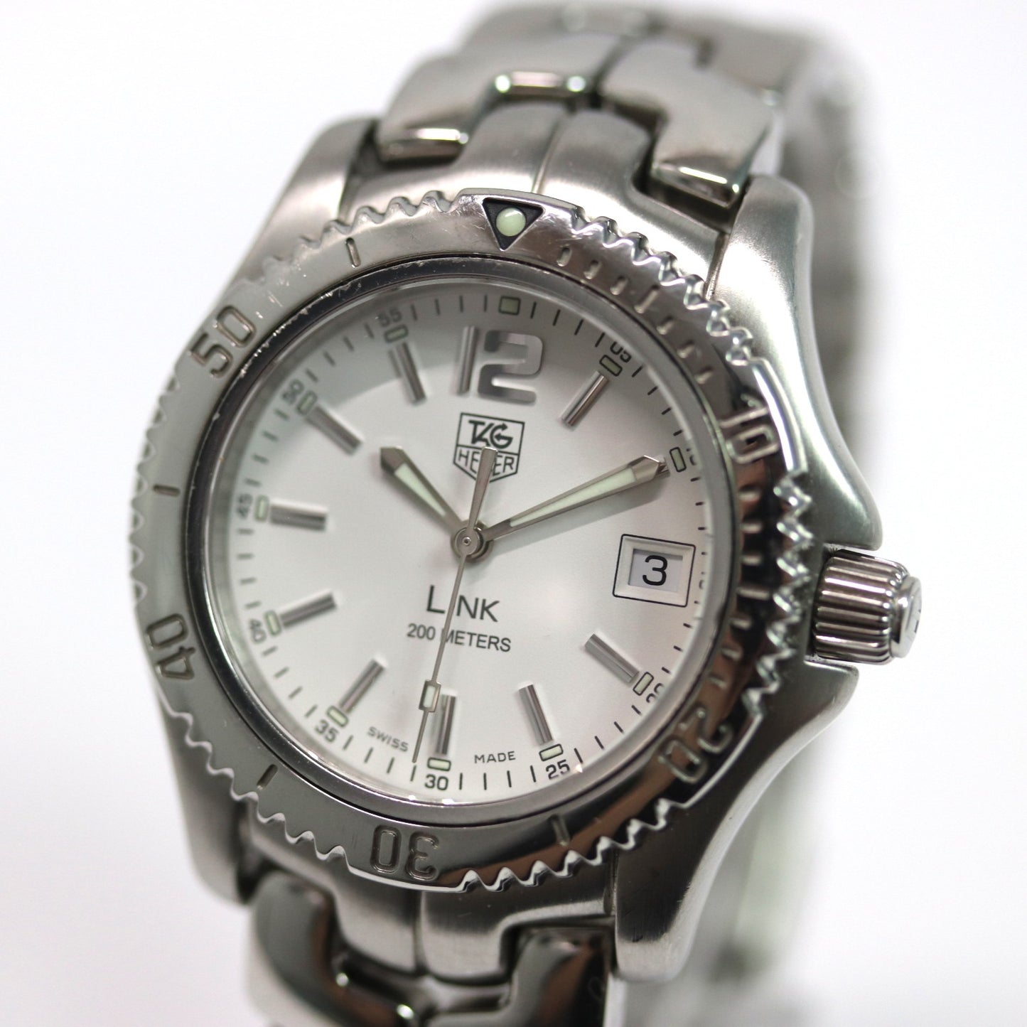 TAG Heuer Link 200m Quartz Watch WT1214 36mm From Japan 011 6305282