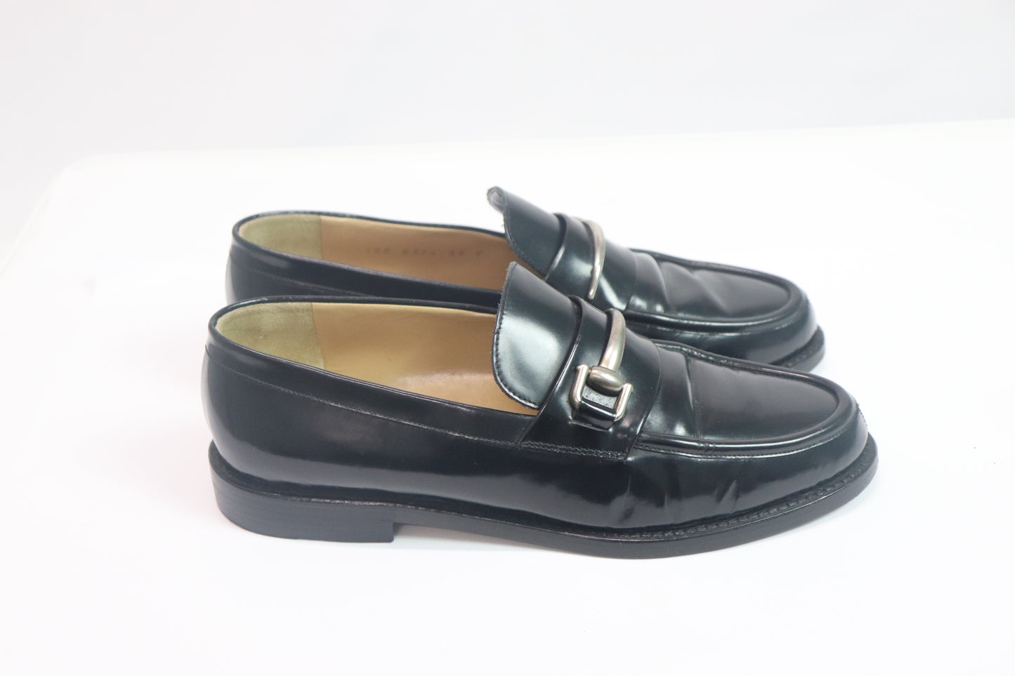 Gucci Patent Leather Horsebit Loafers Black 36 US5 From Japan 001 6328617