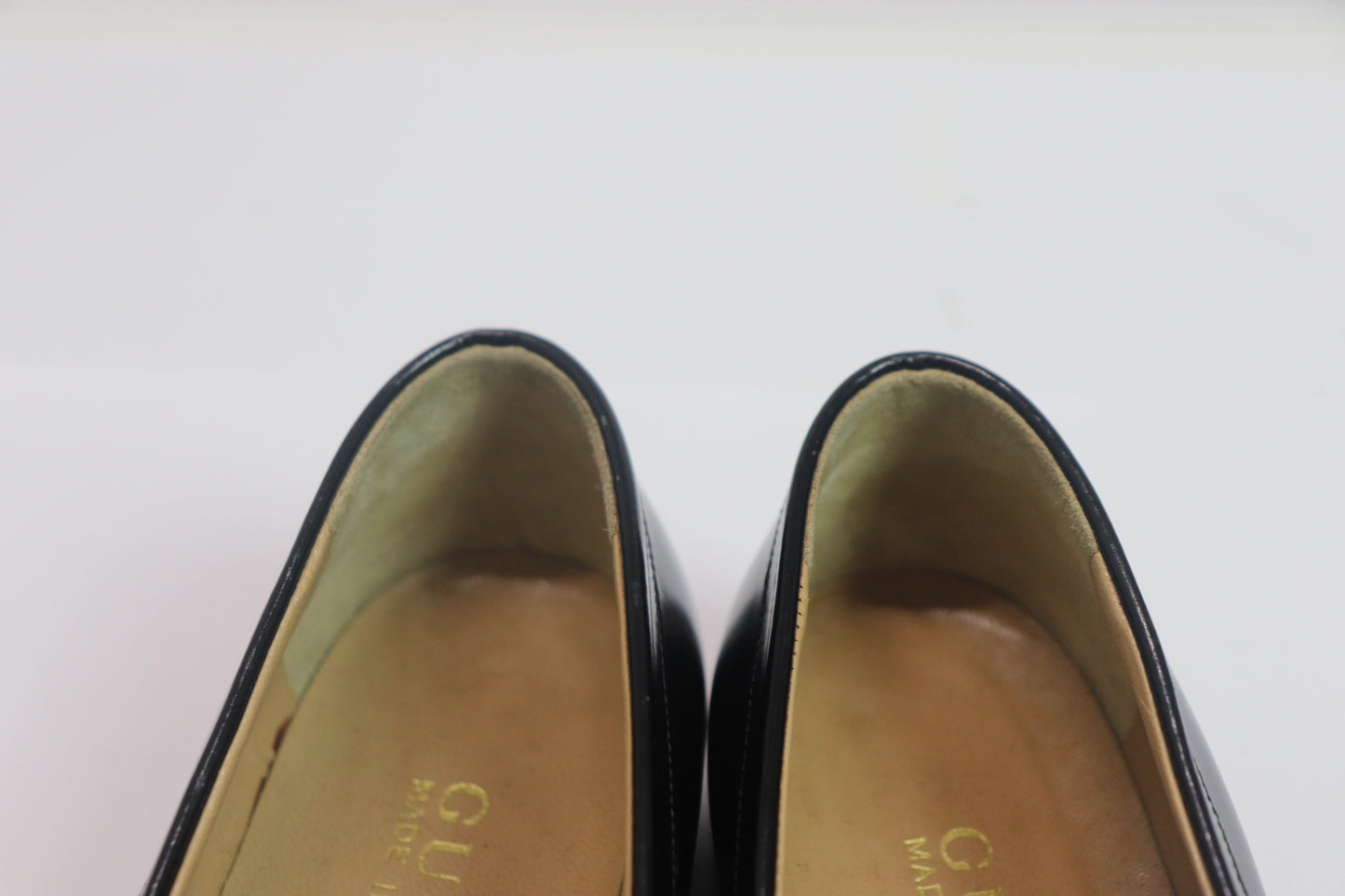 Gucci Patent Leather Horsebit Loafers Black 36 US5 From Japan 001 6328617