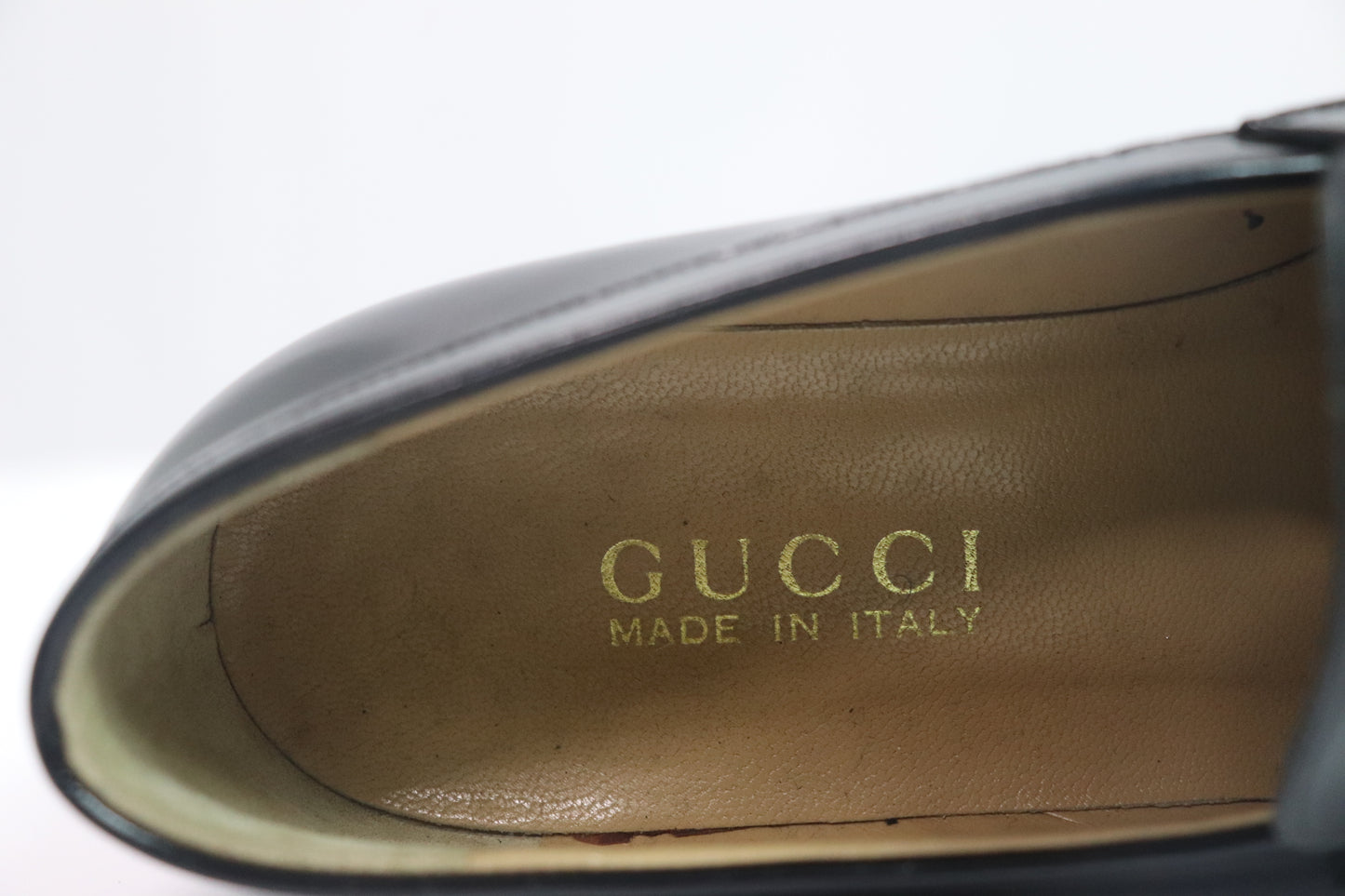 Gucci Patent Leather Horsebit Loafers Black 36 US5 From Japan 001 6328617